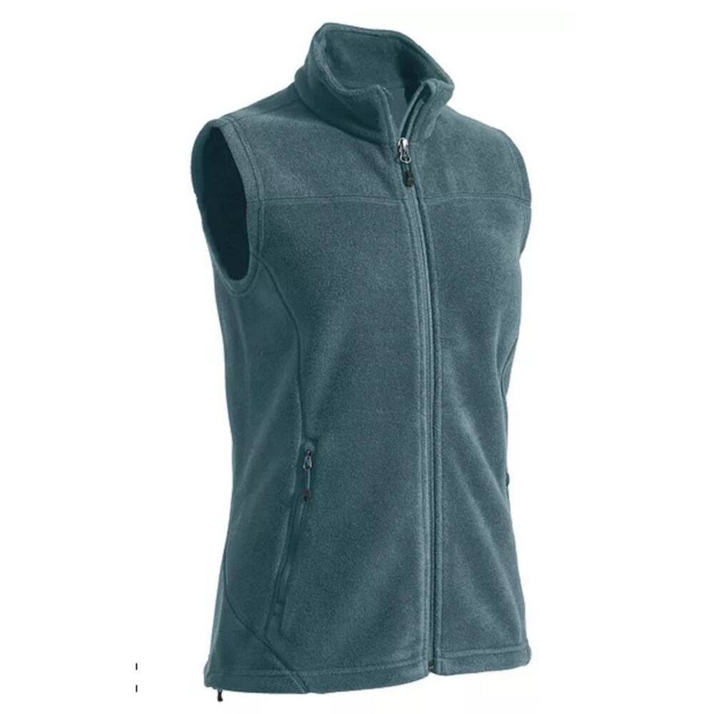 Eastern Mountain Sports EMS Classic Forest Green Fleece Polartec Womens Vest XS